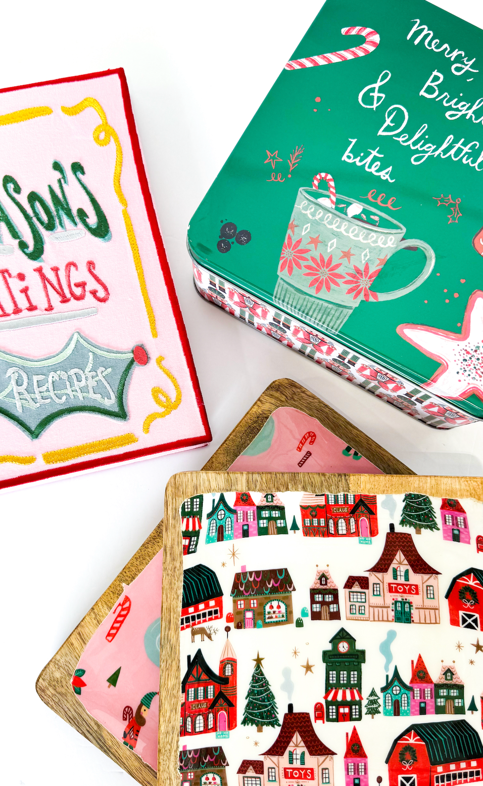 North Pole Mango Wood Trays