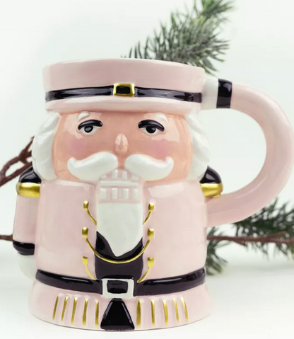 Nutcracker Coffee Mug Pink - Clothe Boutique