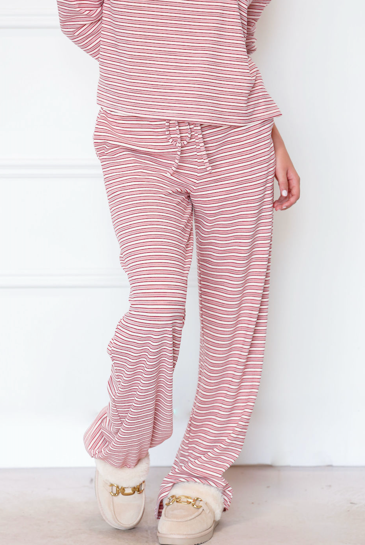 Strawberry Stripe Top & Pants Set of 2