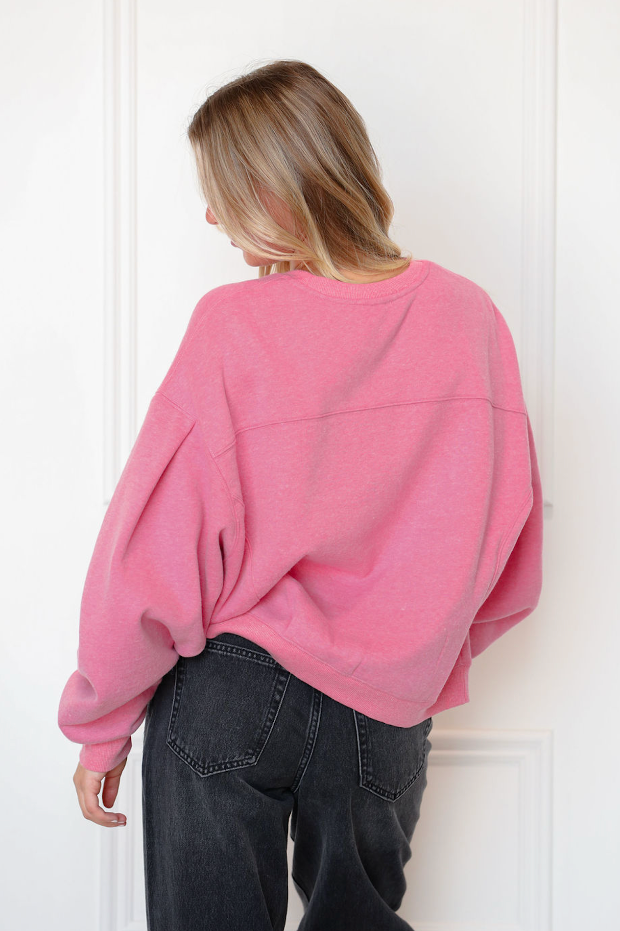 Brunch Crewneck Sweatshirt Pink