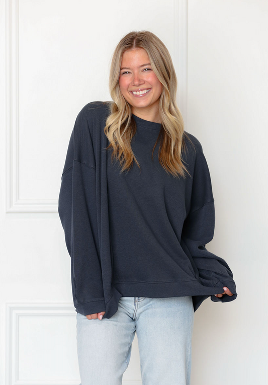 Dark Navy Crewneck