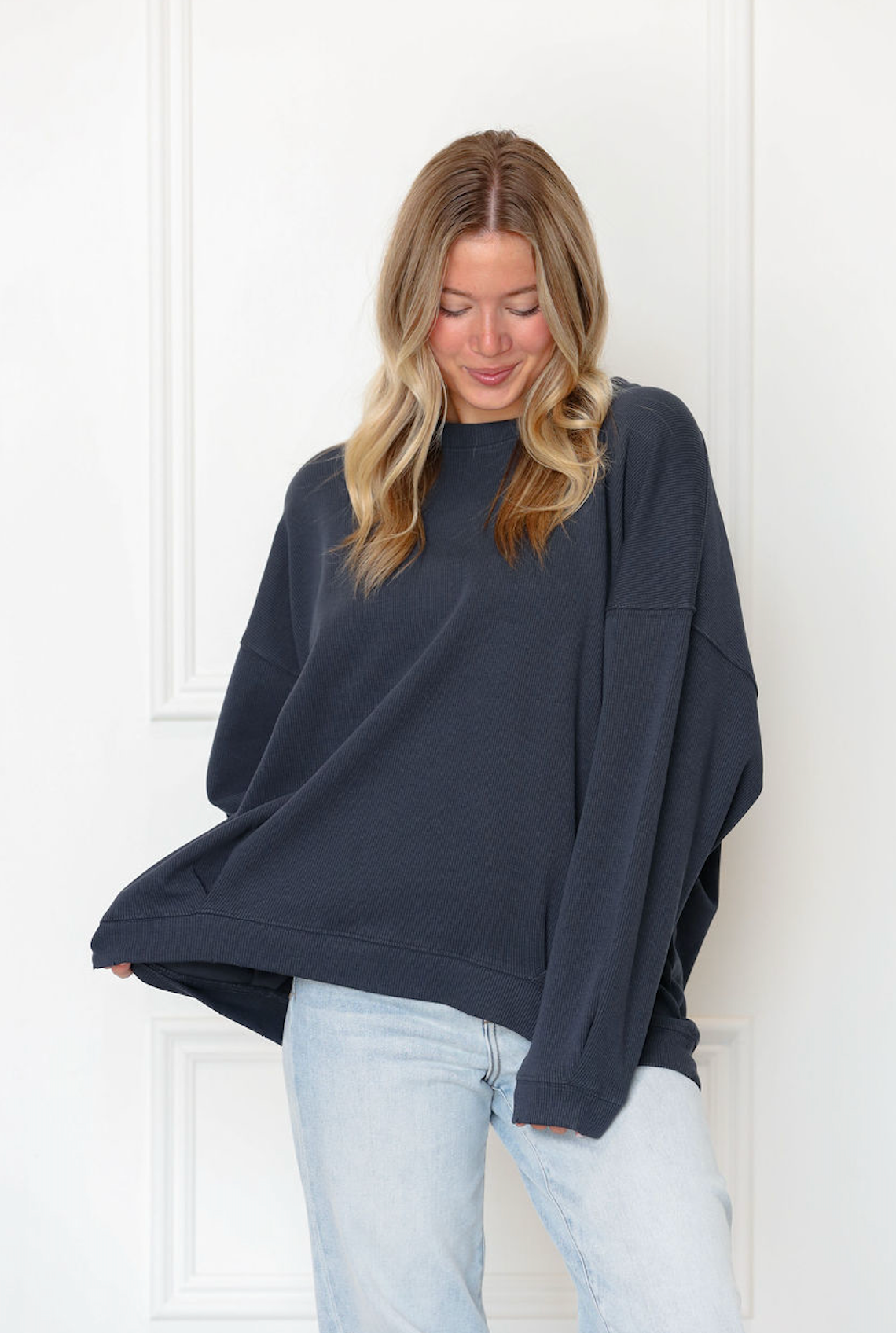 Dark Navy Crewneck