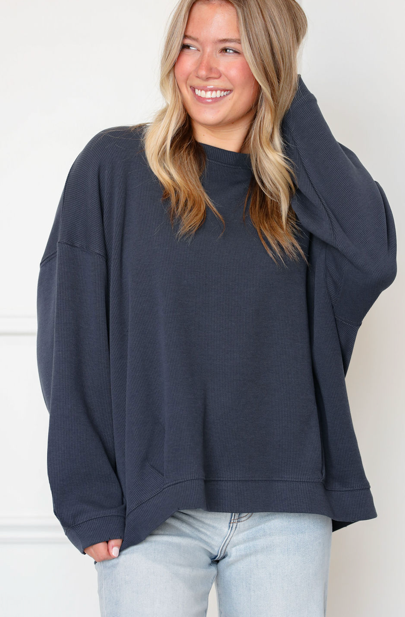 Dark Navy Crewneck