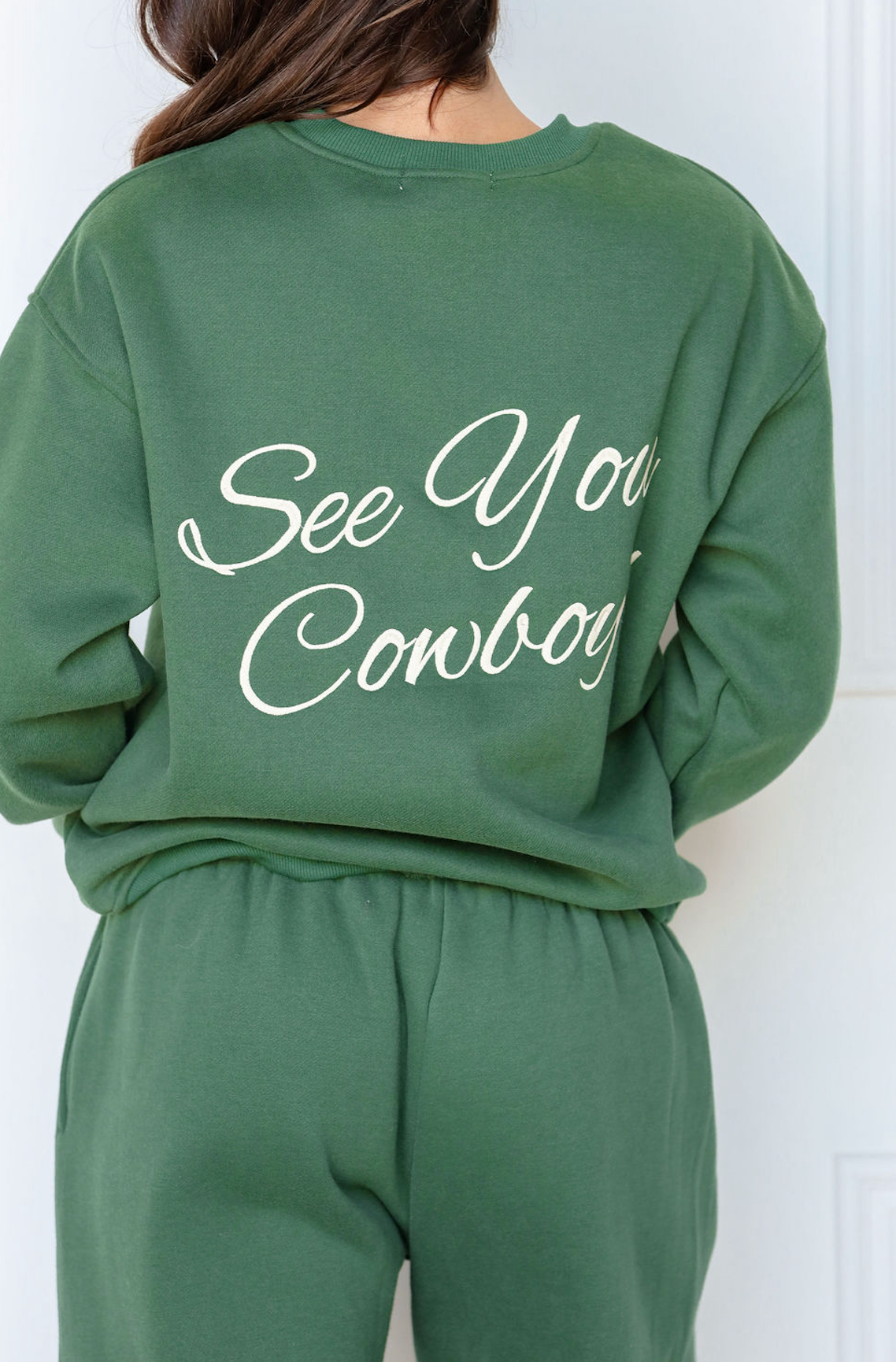 See You Cowboy Sweatshirt & Pants Set of 2