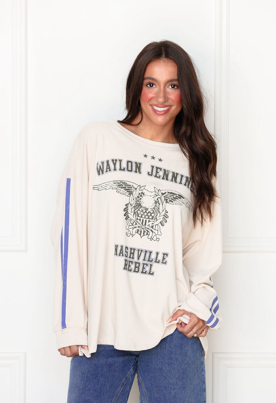 Waylon Jennings OS Long Sleeve Shirt