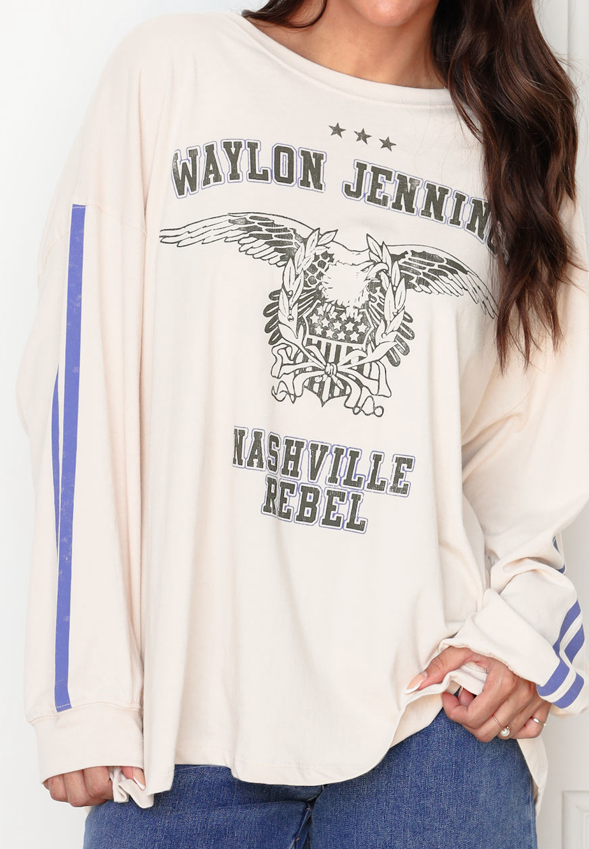 Waylon Jennings OS Long Sleeve Shirt