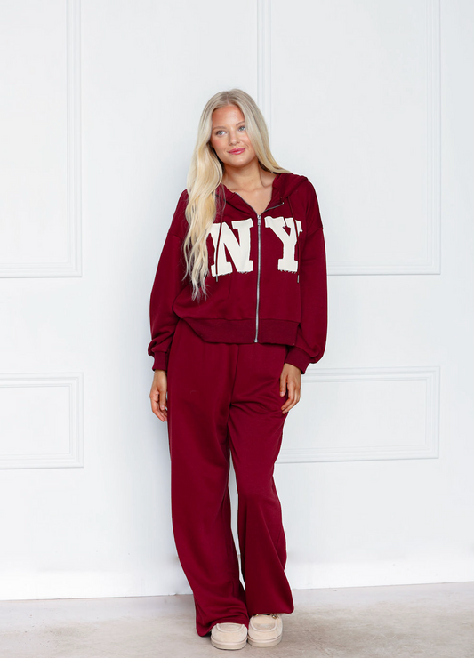 New York Zip Up & Pants Set of 2