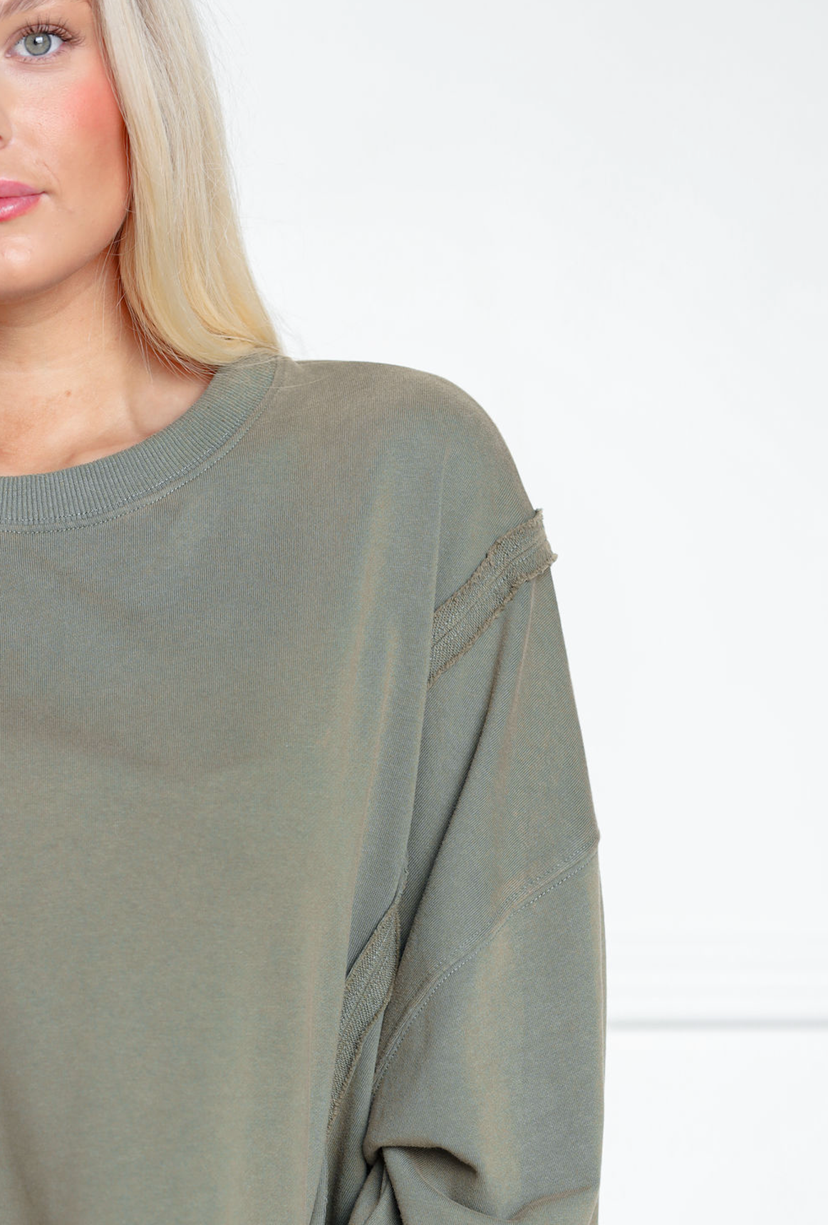 Dusty Green Crewneck