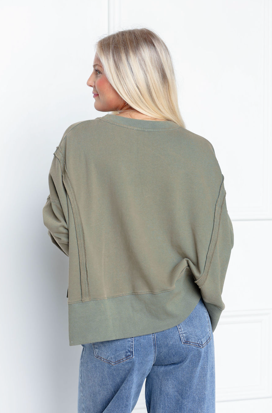 Dusty Green Crewneck