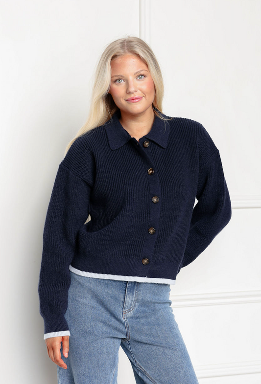 Navy Hans Cardigan