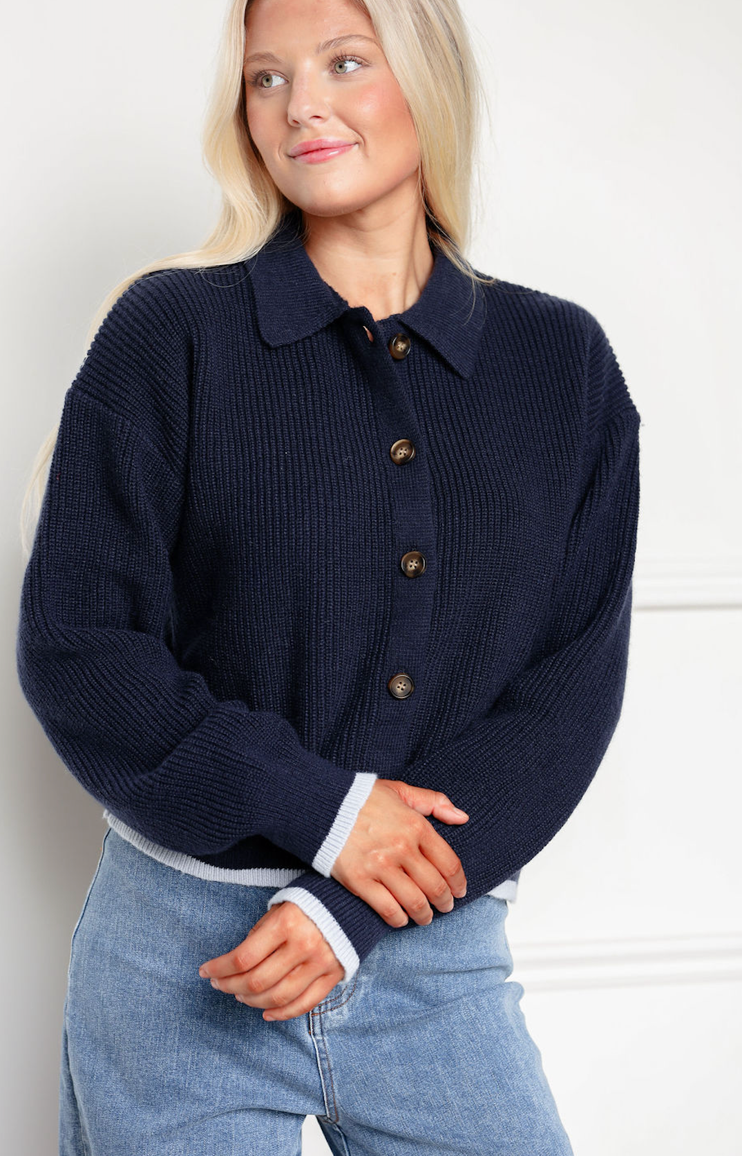 Navy Hans Cardigan