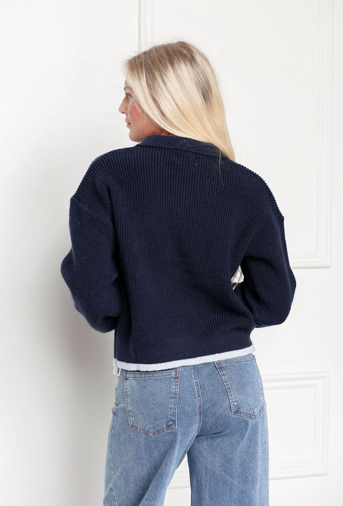 Navy Hans Cardigan