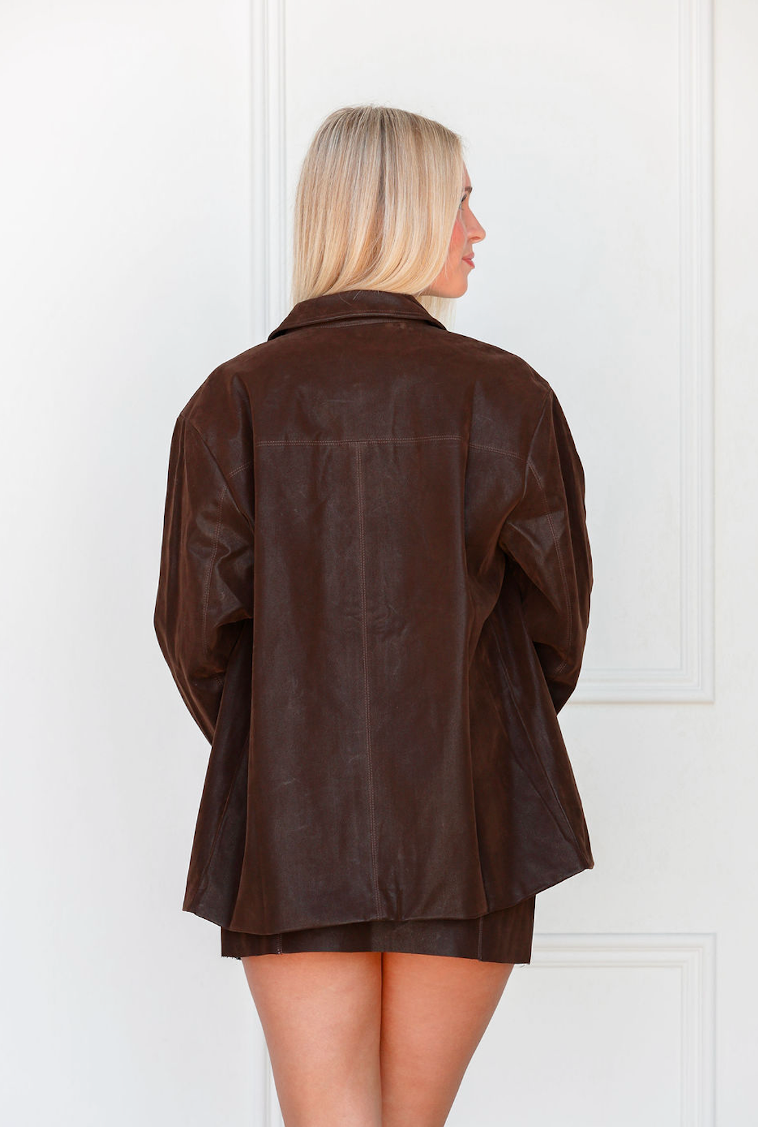 Brown Suede Jacket