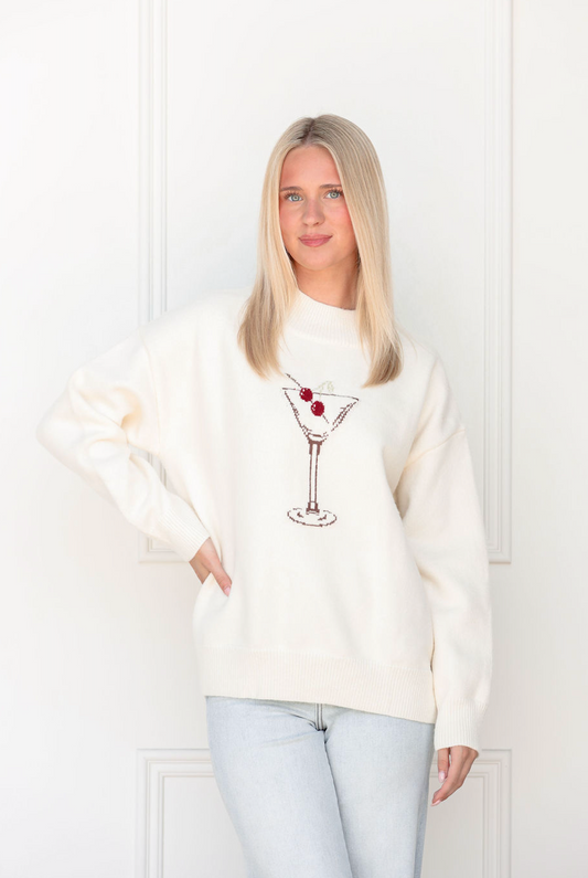 Cherry Martini Sweater
