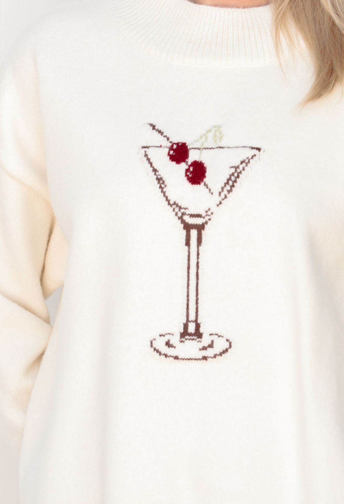 Cherry Martini Sweater