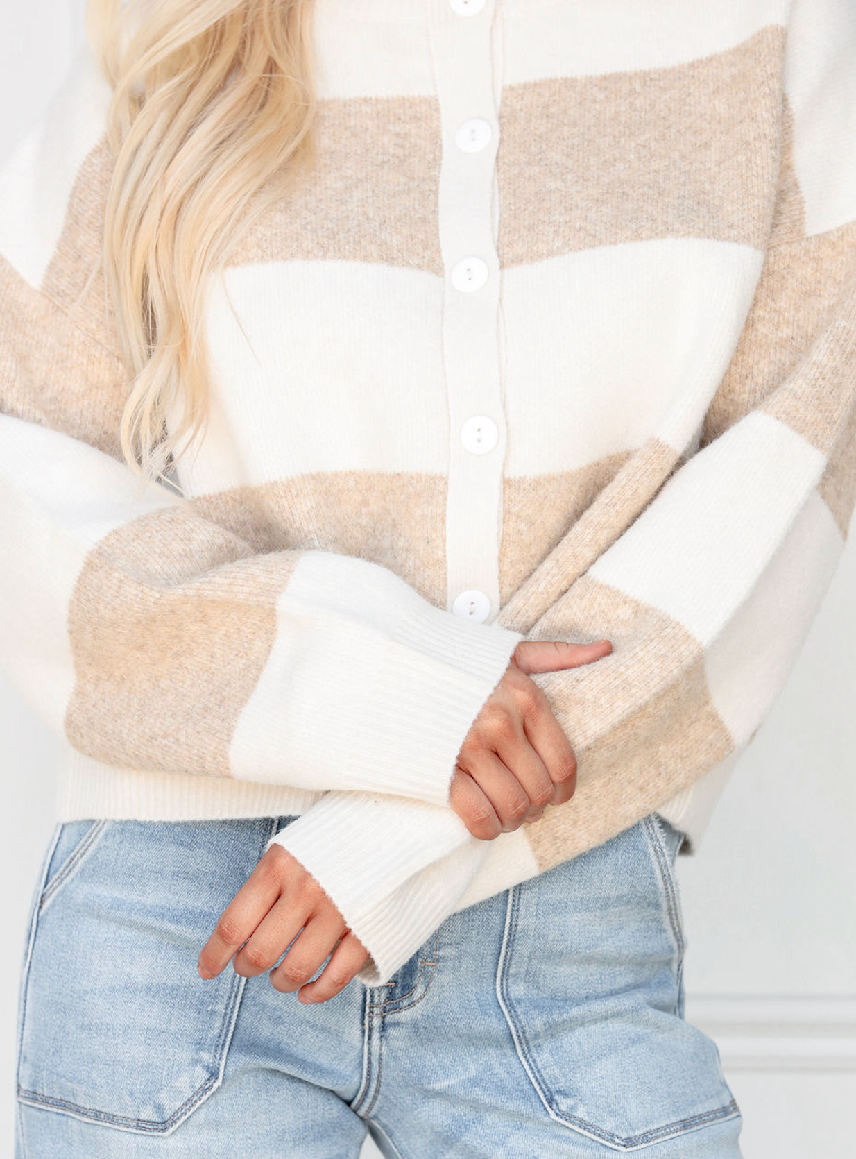 Bold Stripes Cardigan