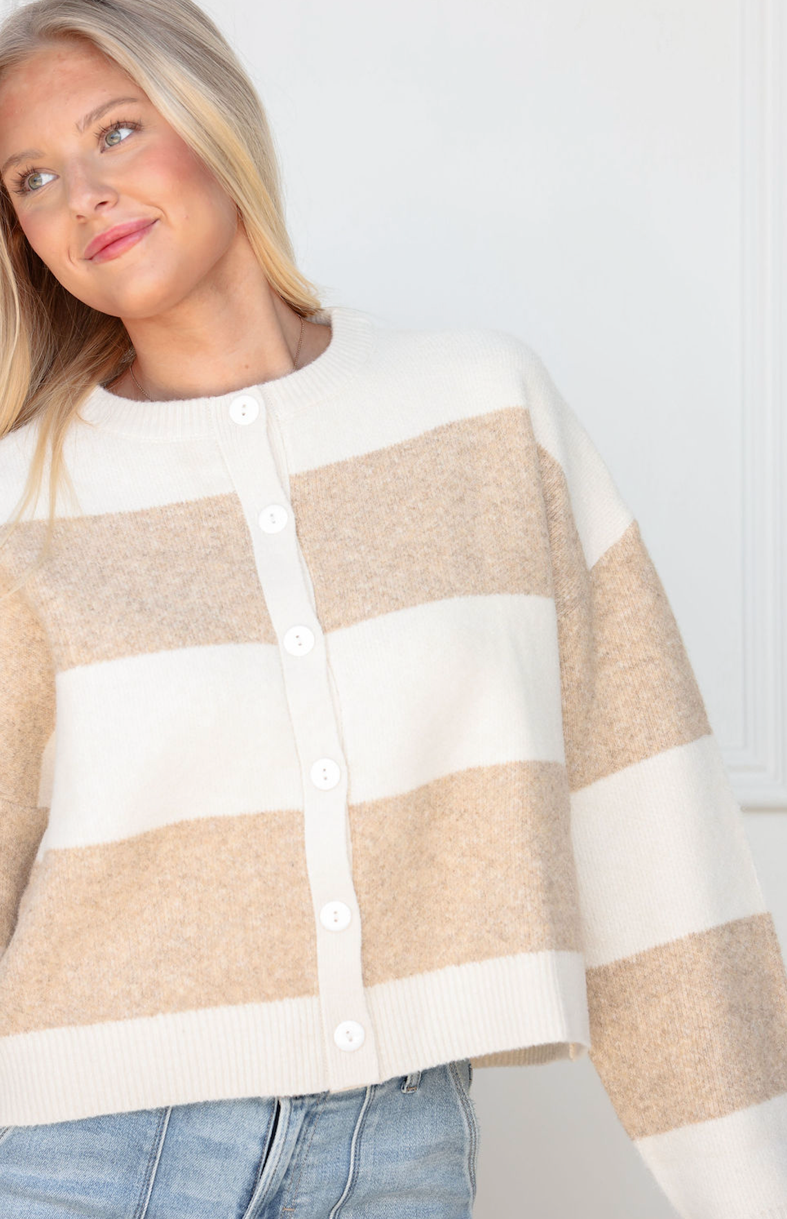 Bold Stripes Cardigan