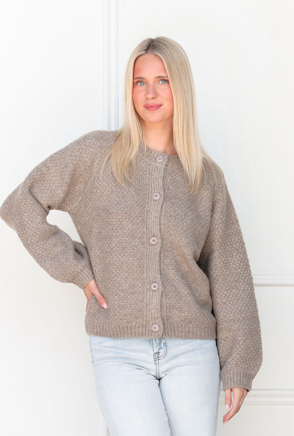 Juna Cardigan Khaki