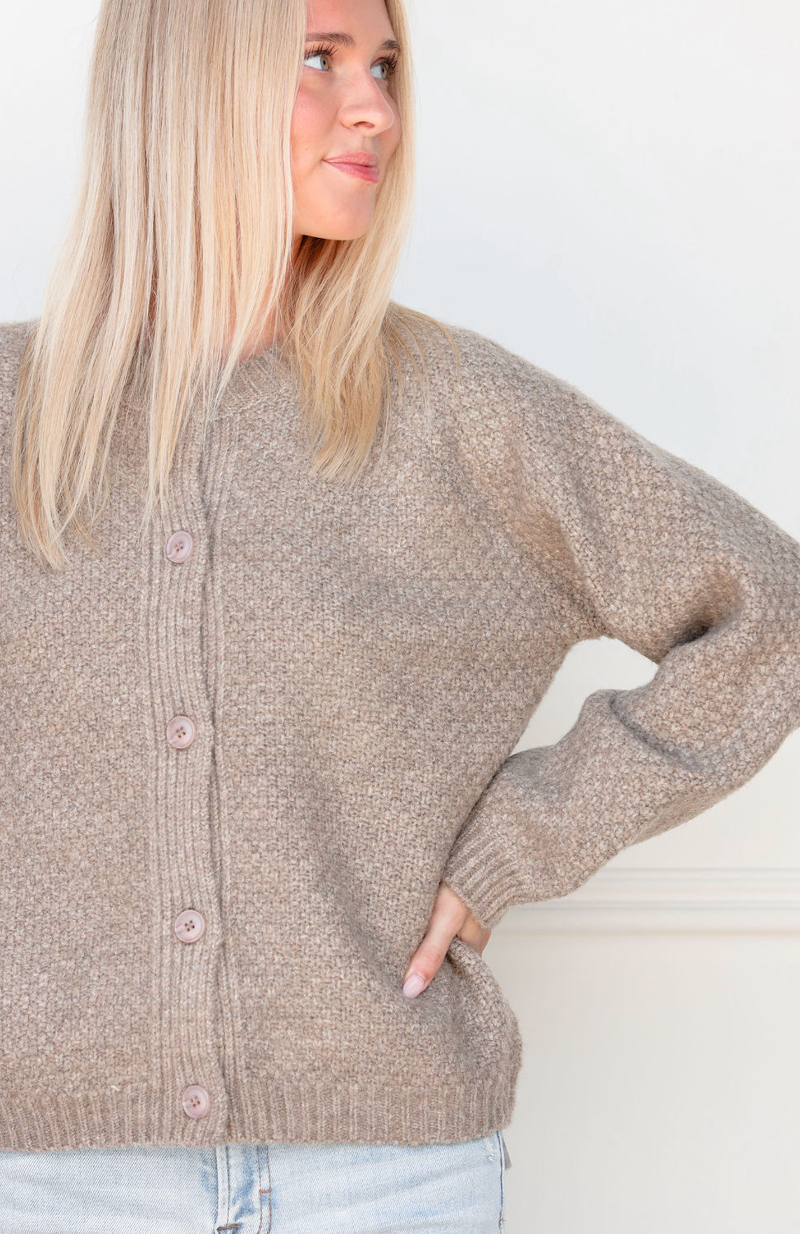 Juna Cardigan Khaki
