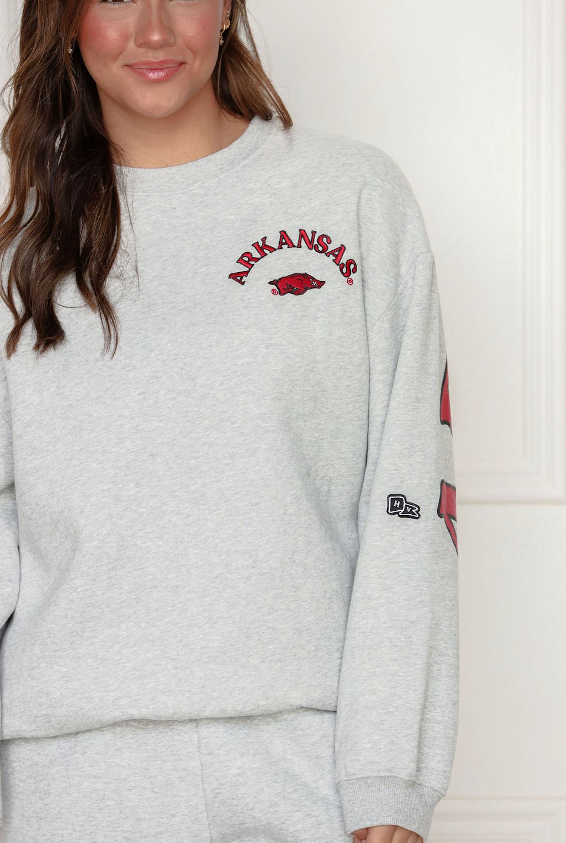 Arkansas Razorbacks Oversized Crewneck
