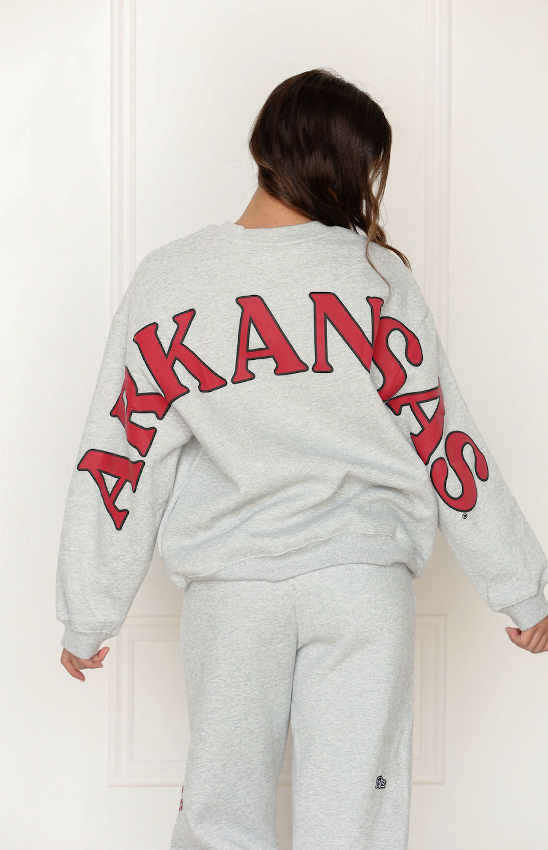 Arkansas Razorbacks Oversized Crewneck