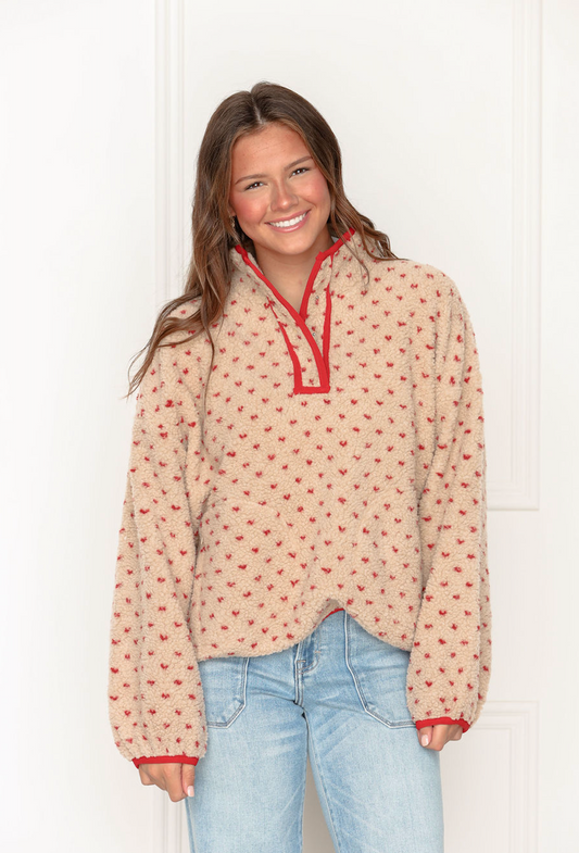 Teddi Sherpa Fleece Pullover