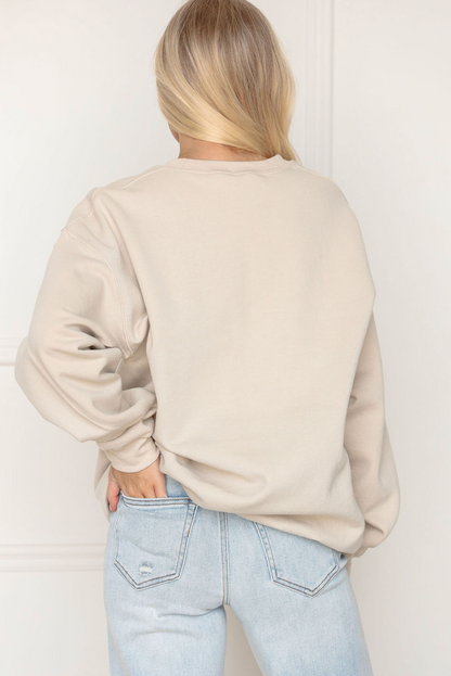 Hogs Patchwork Crewneck - Clothe Boutique
