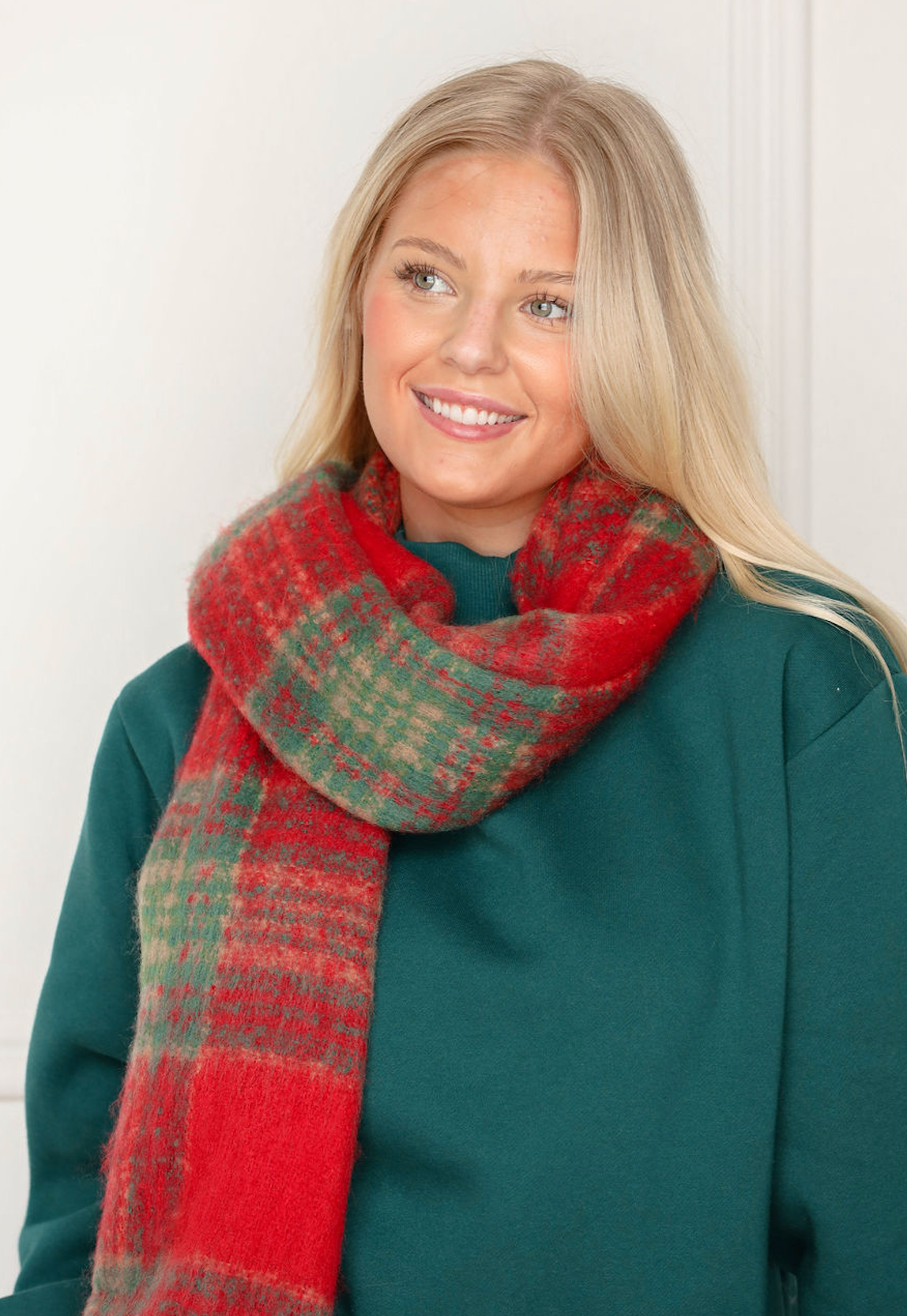 Christmas Plaid Scarf