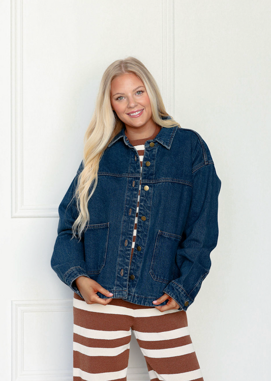 Double Pocket Denim Jacket