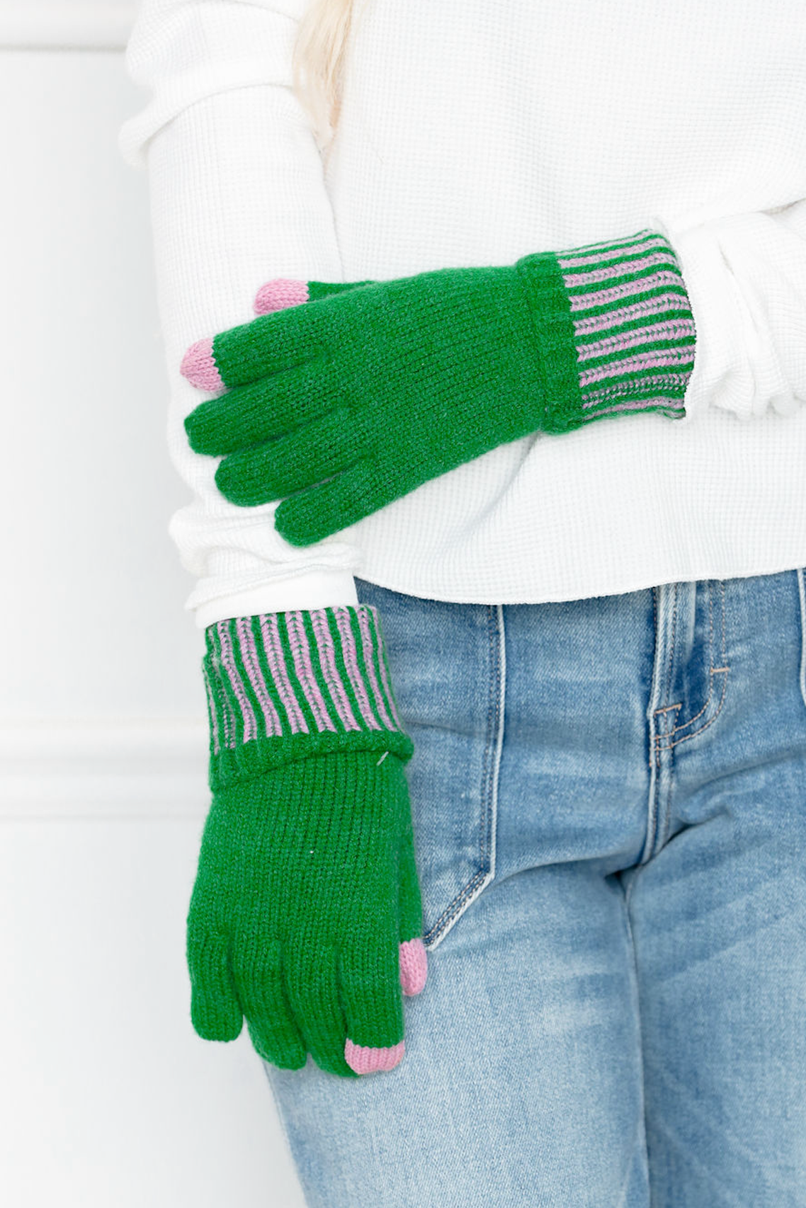 Christie Touchscreen Gloves Green