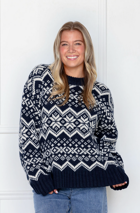 Winter Snowflake Sweater