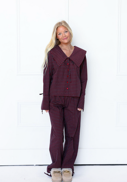 Red Checker Lounge Pants