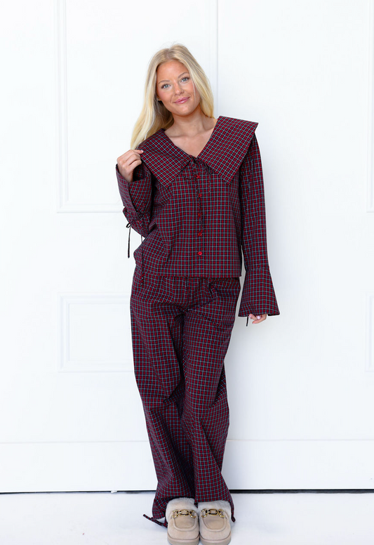 Red Checker Lounge Pants