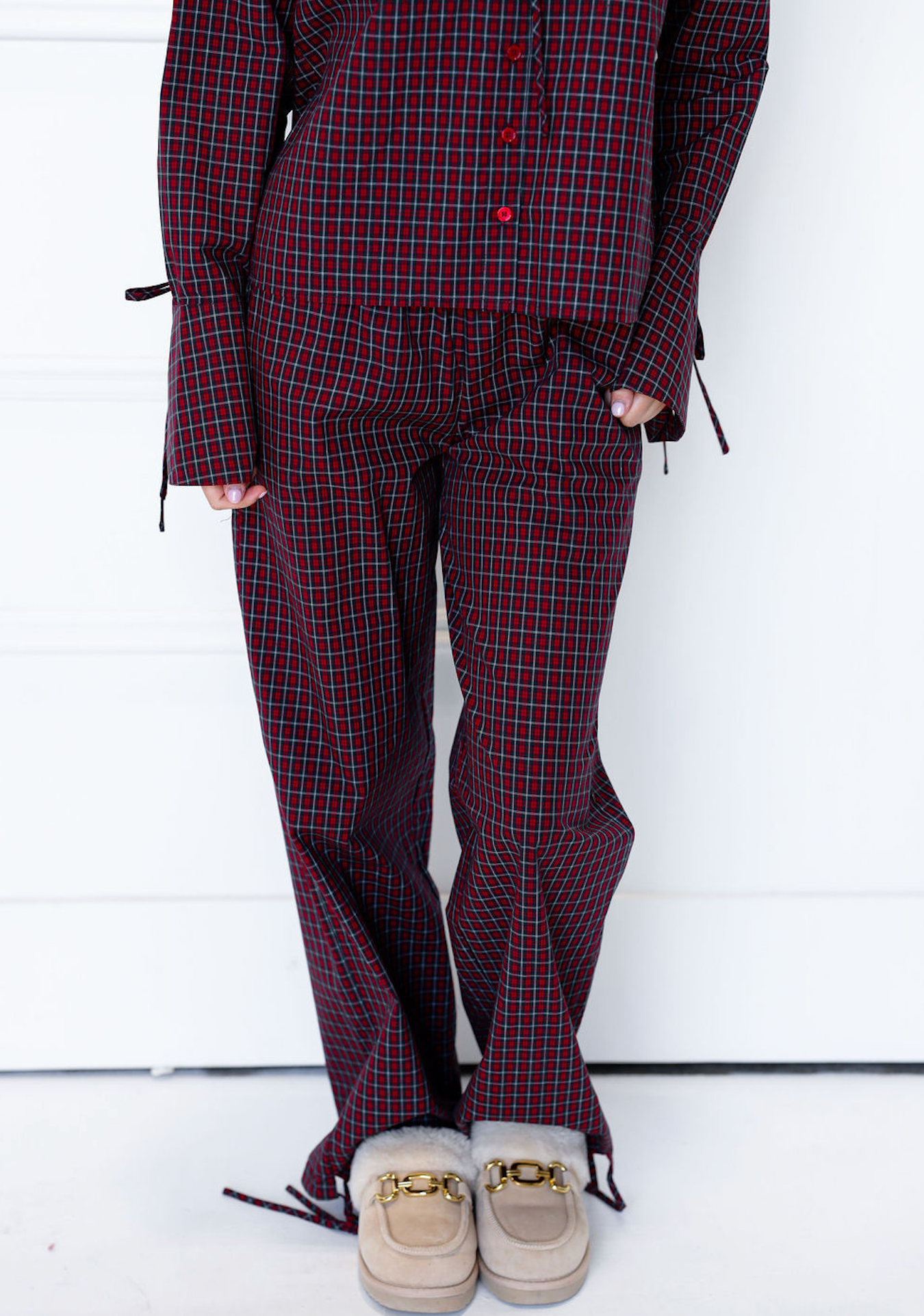 Red Checker Lounge Pants