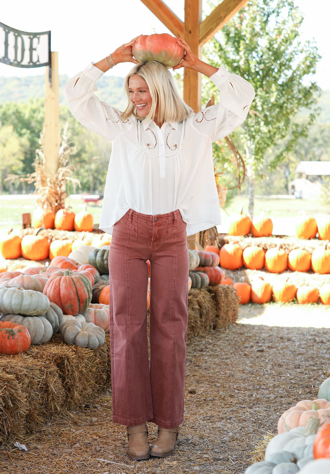 Raymond Rust Corduroy Pants