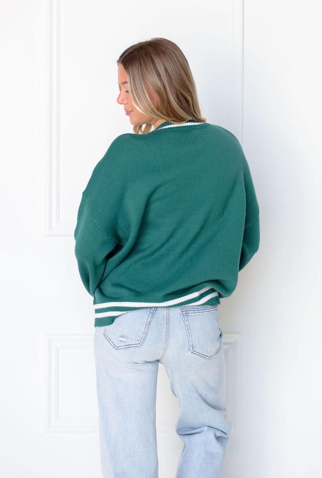 'Tis The Season Sweater Forest Green