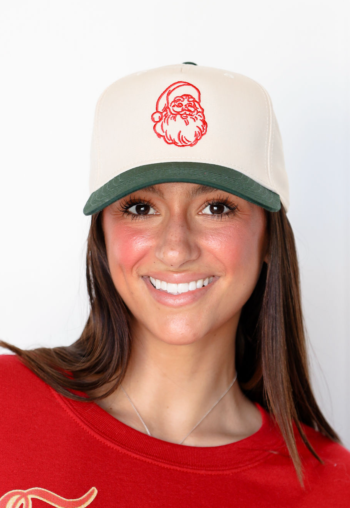 Santa Embroidered Trucker Hat