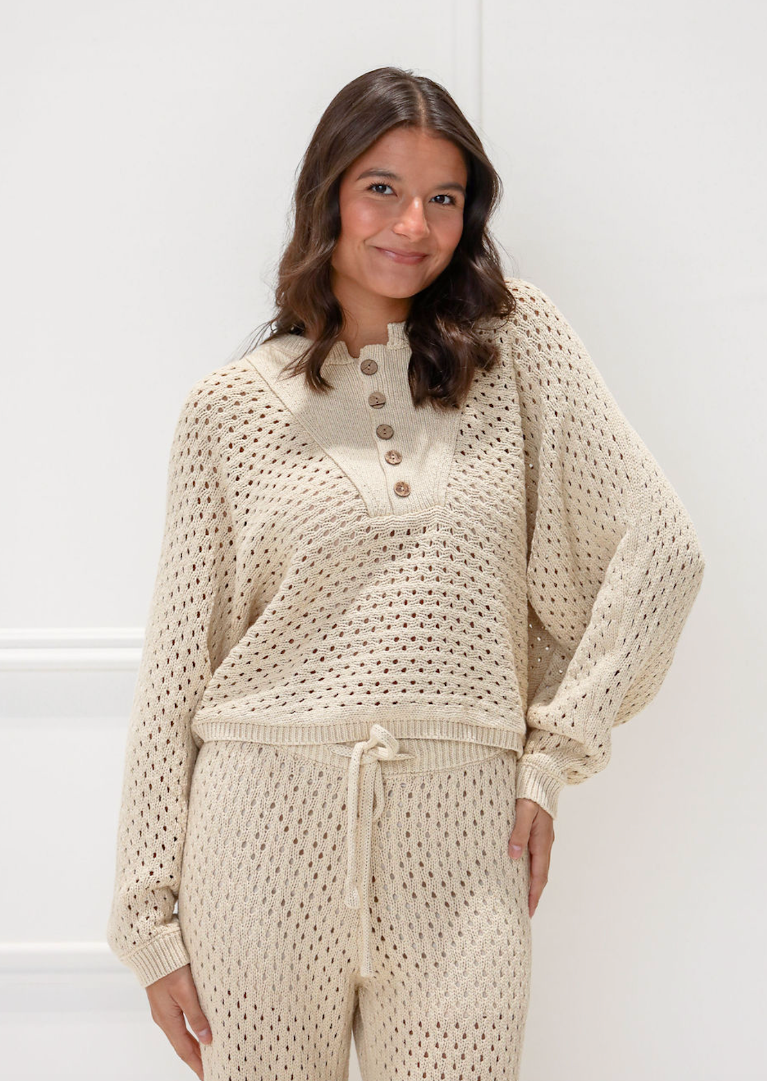 Georgia Buttons Sweater