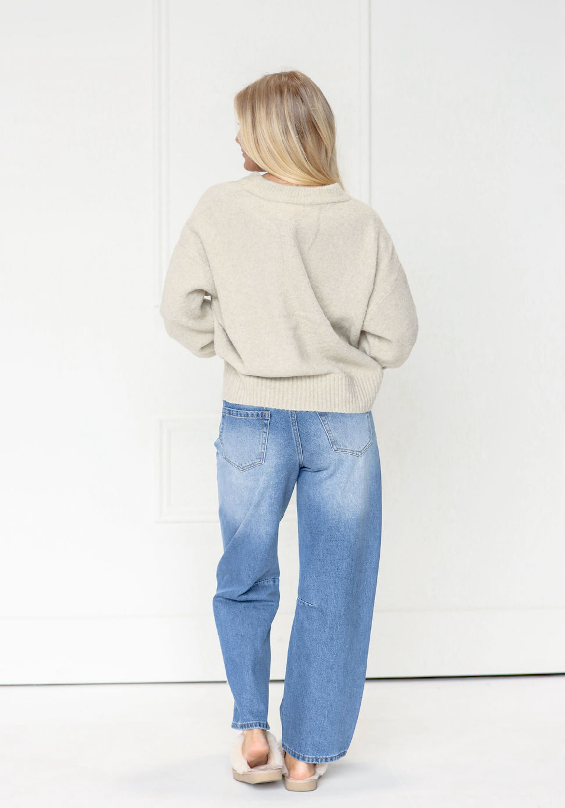 Soft & Subtle Sweater Oatmeal