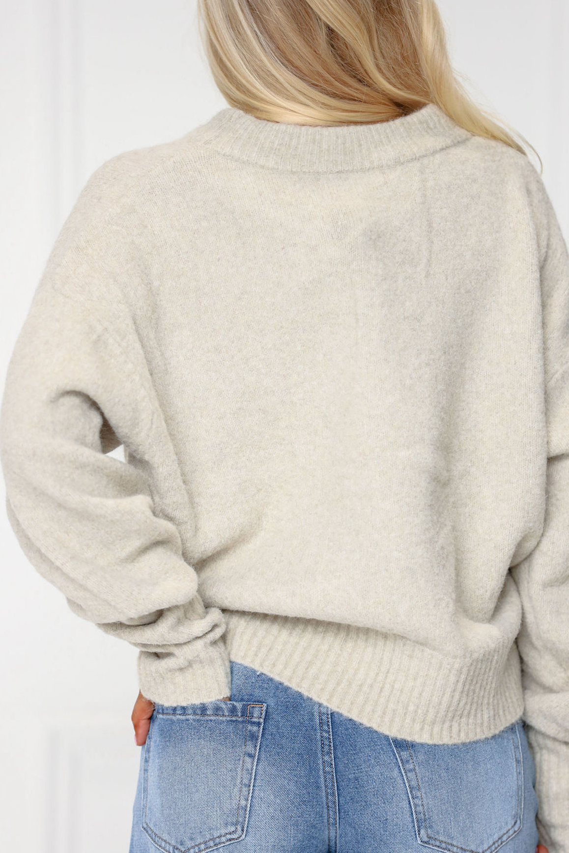 Soft & Subtle Sweater Oatmeal