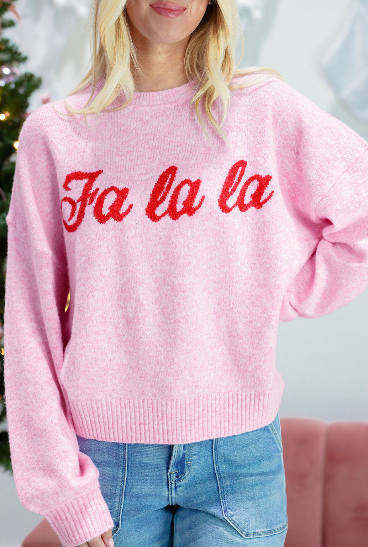 Bubblegum Fa La La Sweater