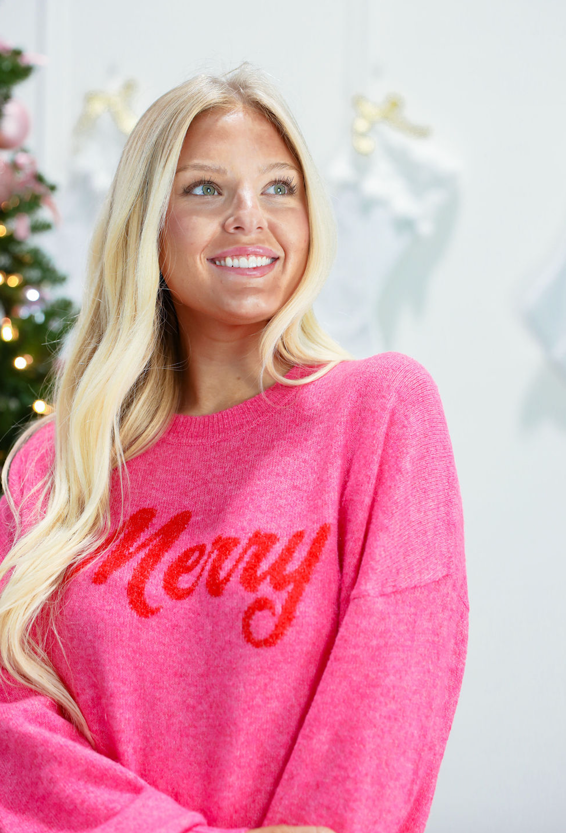 Pink Merry Sweater