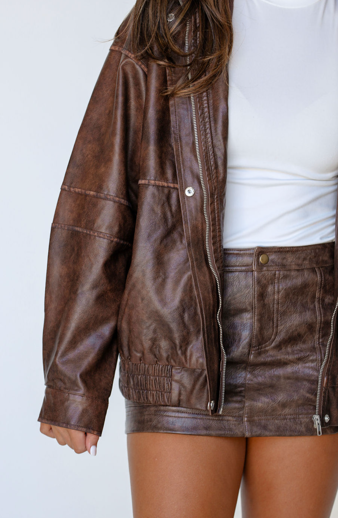 Dayna Low Rise Mini Skirt