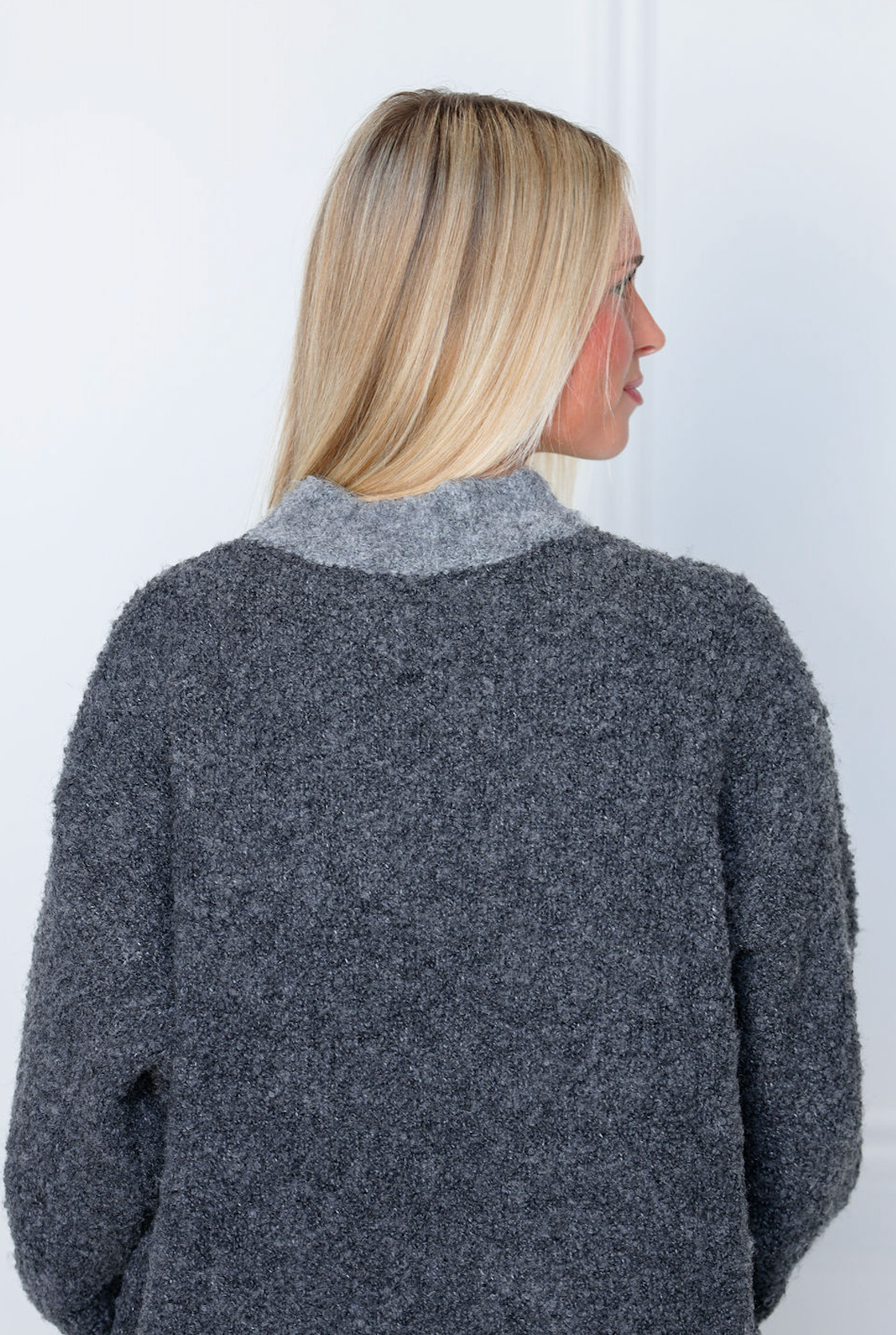 Charcoal Fuzzy Lounge Pants Set of 2