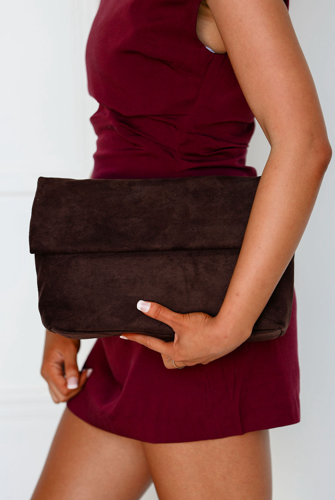 Zarae Crossbody Purse Chocolate