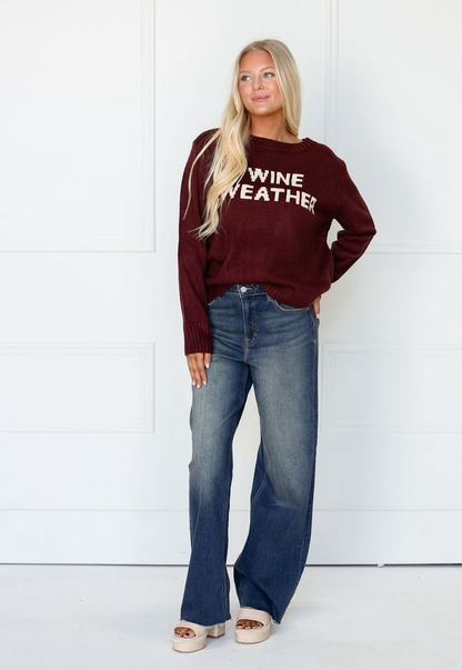 High Rise Logan Dad Jean Dark Wash - Clothe Boutique
