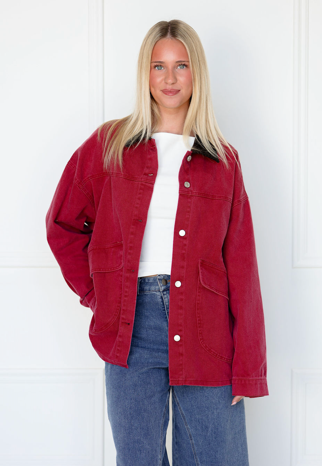 Korey Barn Jacket Wine