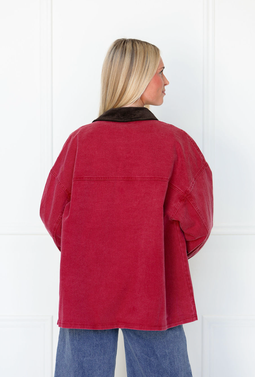 Korey Barn Jacket Wine