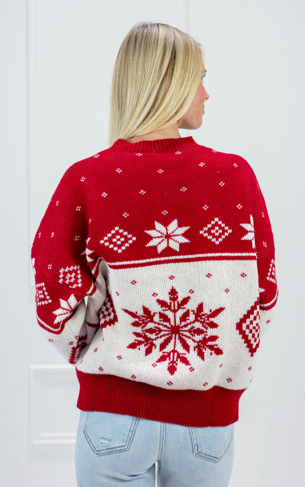 Winter Snowflake Sweater - Clothe Boutique
