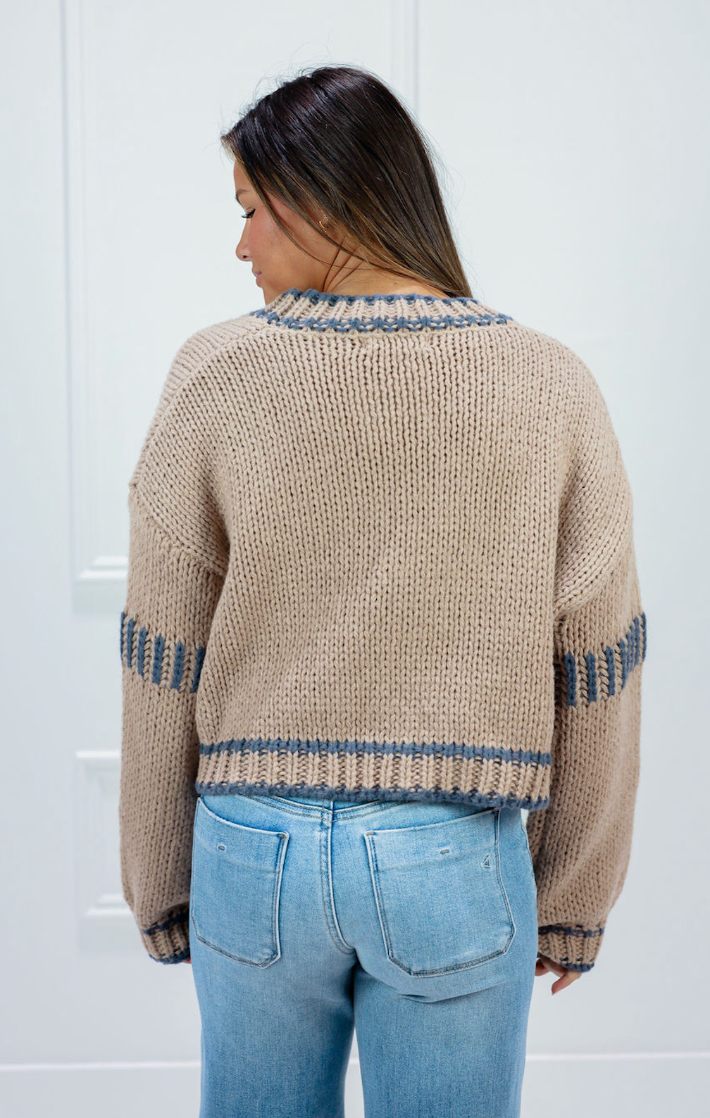 Tabitha Taupe Cardigan